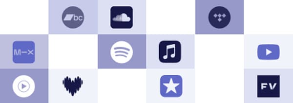 noiseyard musician website integrations: embed your music from streaming platforms