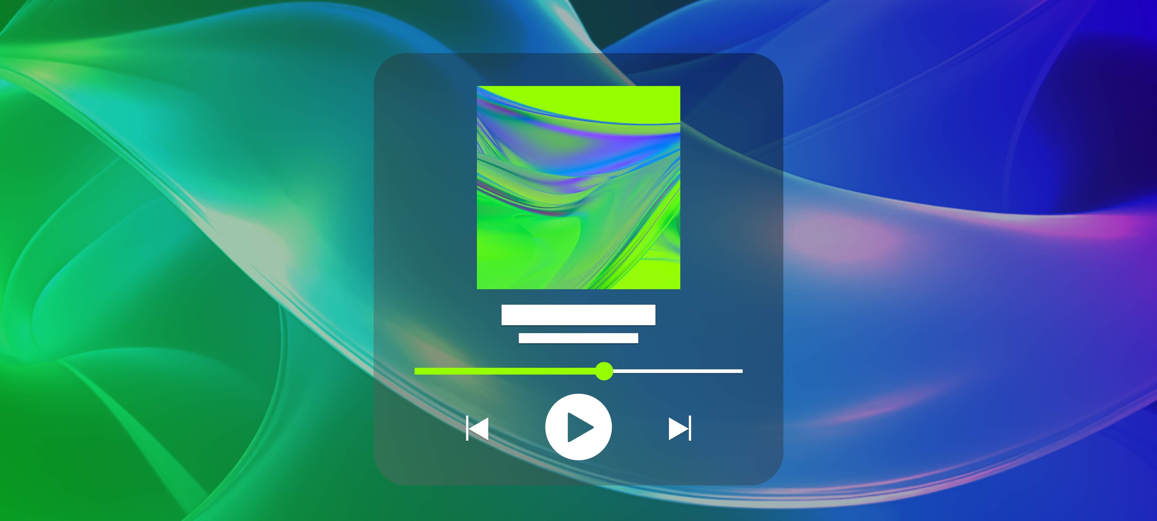 Noiseyard website builder for musicians, blog post: an image of a phone with a colorful background